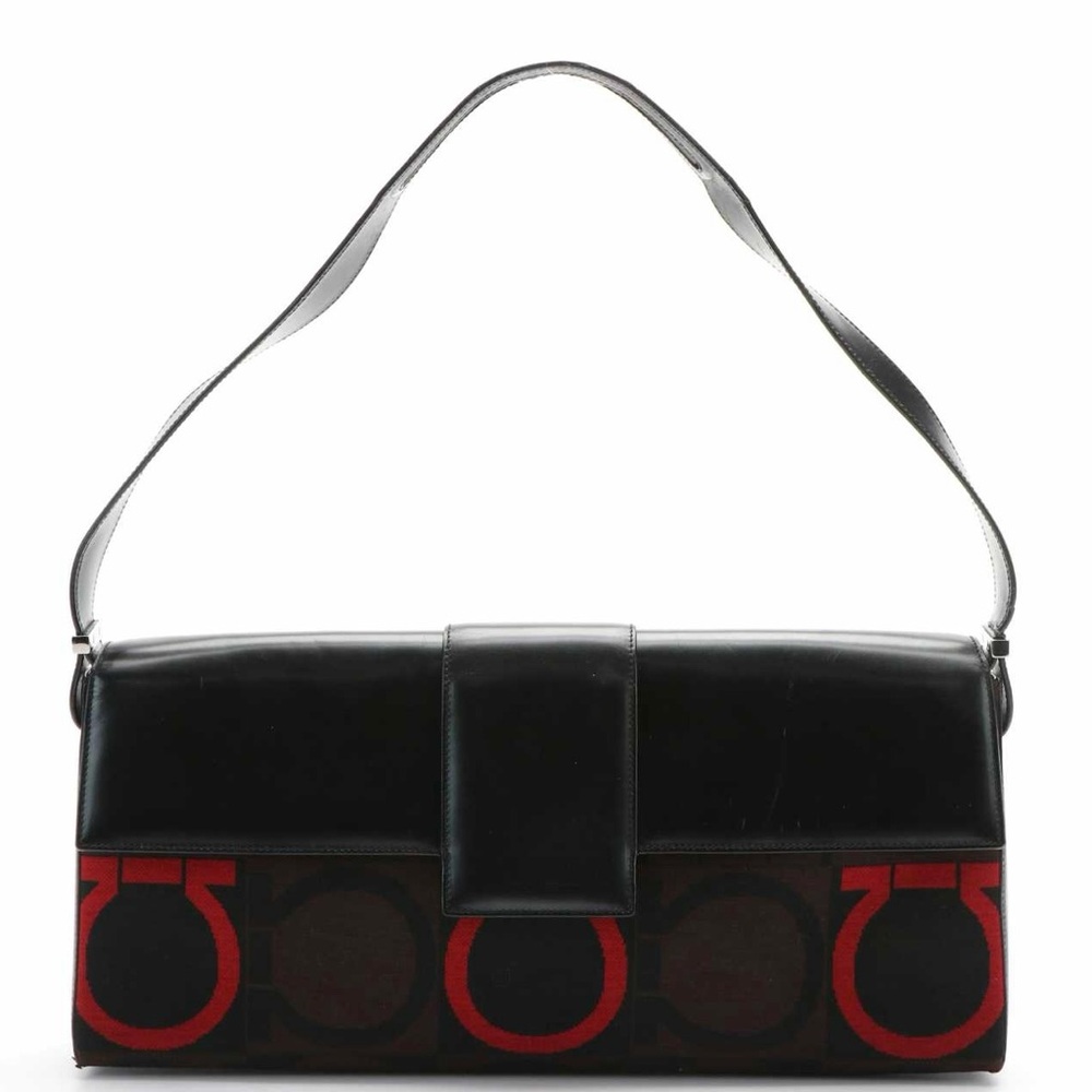 Ferragamo baguette shoulder bag